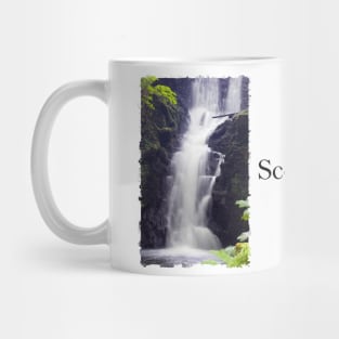 Scottish Waterfall, Langbank, Scotland Mug